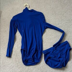 Capezio Vibrant Blue Dancewear Set
